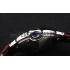 Cartier Ballon Bleu 42mm White Dial Stainless Steel Case Brown Leather Bracelet