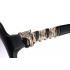 Cheap Cartier Golden Diamond Detail Black Frame Sunglasses 308278