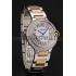 Swiss Cartier Ballon Bleu 40 MM Diamond Dial Diamond Case Gold And Staineless Steel Bracelet 1453887