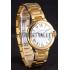 Cartier Ballon Bleu 42mm White Dial Gold Case And Bracelet