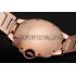 Swiss Cartier Ballon Bleu 40 MM Diamond Dial Rose Gold Bracelet 1453883