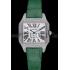 Cartier Santos 100 Diamond Silver Bezel 621914