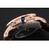 Cartier Calibre De Cartier Small Seconds White Dial Rose Gold Case Brown Leather Strap