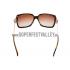 Cartier Panthere Diamond Detail Brown Frame Sunglasses 308289