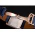 Cartier Tank MC Blue Dial Gold Case Blue Leather Bracelet  622695