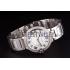 Cartier Ballon Bleu 44mm White Dial Diamonds Stainless Steel Case And Bracelet