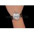 Swiss Cartier Ballon Bleu Two Timezone White Dial Diamond Case Gold And Silver Bracelet 1453876