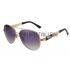 Cheap Cartier Panthere Aviator Gold Frame Grey Lenses Sunglasses 308127