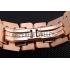 Cheap Cartier Tank MC Navy Dial Rose Gold Case And Bracelet  622704