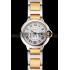 Replica Cartier Ballon Bleu 30mm White Dial Stainless Steel Case Two Tone Bracelet