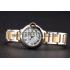 Replica Cartier Ballon Bleu 30mm White Dial Stainless Steel Case Two Tone Bracelet