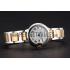 Replica Cartier Ballon Bleu 30mm White Dial Stainless Steel Case Two Tone Bracelet