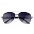 Replica Cartier Panthere Aviator Silver Frame Grey Lenses Sunglasses 308129