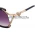 Cartier Owl Motif Black Sunglasses 307788