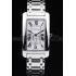 Cartier Tank Americaine 37mm White Dial Stainless Steel Case And Bracelet