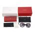 Cartier Panthere Decor Jewelry Black Sunglasses 307781