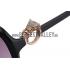 Cartier Panthere Decor Jewelry Black Sunglasses 307781