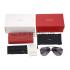 Cartier Wild Panthere Detail Black Frame Sunglasses 308188