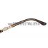 Cartier Golden Logo Detail Brown Frame Sunglasses 308276