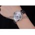 Swiss Cartier Ballon Bleu de Cartier White Dial Roman Numerals Stainless Steel Bracelet  622555