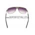 Cartier C Decor Purple Lenses Silver Frame Sunglasses 308287