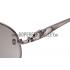 Cartier Panthere Aviator Chrome Frame Grey Lenses Sunglasses 308184