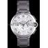 Cartier Ballon Bleu Chronograph White Dial Stainless Steel Case And Bracelet Replica