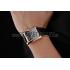 Cartier Tank MC Black Dial Gold Case Black Leather Strap  622580