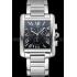 Cartier Tank MC Black Dial Stainless Steel Case And Bracelet  622698