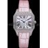 Cartier Santos 100 Diamond Silver Bezel 621910