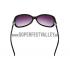 Cartier Silver Finish Panthere Black Frame Sunglasses 308264 Replica