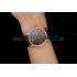 Cartier Ronde Solo Brown Dial Diamond Bezel Rose Gold Case Brown Leather Strap