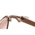 Cheap Cartier Panthere Aviator Gold Frame Brown Lense Sunglasses 308128