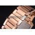 Cartier Tank MC Black Dial Rose Gold Case And Bracelet  622703 Replica