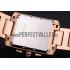 Cartier Tank MC Black Dial Rose Gold Case And Bracelet  622703 Replica