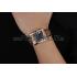 Cartier Tank MC Black Dial Rose Gold Case And Bracelet  622703 Replica