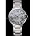 Swiss Cartier Ballon Bleu White Dial Stainless Steel Case Steel Bracelet  622672