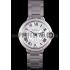 Cartier Ballon Bleu 42mm White Dial Diamonds Stainless Steel Case And Bracelet