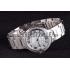 Cartier Ballon Bleu 42mm White Dial Diamonds Stainless Steel Case And Bracelet