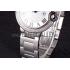 Cartier Ballon Bleu 42mm White Dial Diamonds Stainless Steel Case And Bracelet