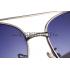 Cartier Panthere Detail Silver Frame Grey Lenses Sunglasses 308133 Replica