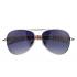 Cartier Panthere Detail Silver Frame Grey Lenses Sunglasses 308133 Replica