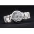 Cartier Ballon Bleu 38mm White Dial Stainless Steel Case Two Tone Silver Bracelet