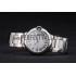 Cartier Ballon Bleu 38mm White Dial Stainless Steel Case Two Tone Silver Bracelet