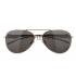 Cartier Panthere Aviator Gold Frame Light Grey Lenses Sunglasses 308186