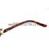 Cartier Golden Finish Panthere Detail Light Tortoiseshell Frame Sunglasses 308267 Replica