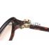 Cartier Golden Finish Panthere Detail Light Tortoiseshell Frame Sunglasses 308267 Replica