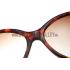 Cartier Golden Finish Panthere Detail Light Tortoiseshell Frame Sunglasses 308267 Replica