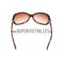 Cartier Golden Finish Panthere Detail Light Tortoiseshell Frame Sunglasses 308267 Replica