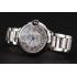 Swiss Cartier Ballon Bleu 40 MM Diamond Dial Staineless Steel Bracelet 1453893